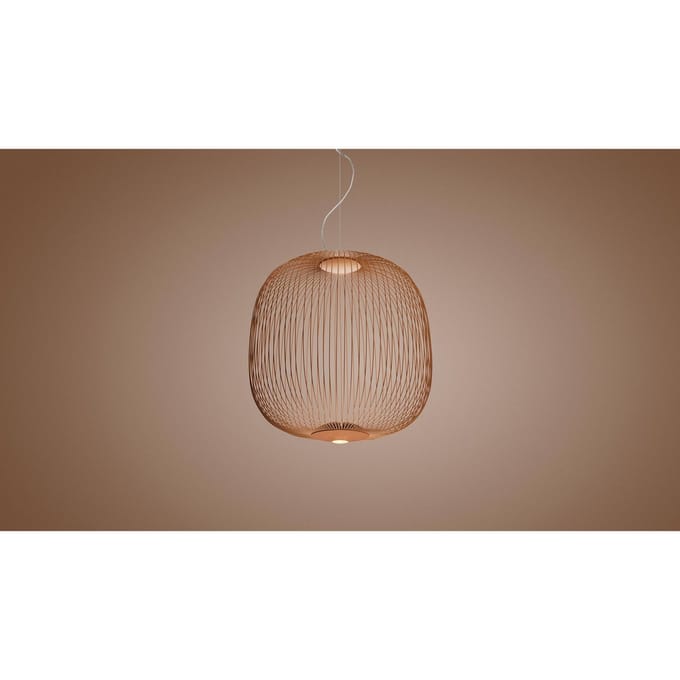 Foscarini Spokes 2 Hanglamp - koper - dimbaar - midi
