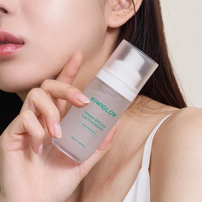 [KIWIGLOW] Vegan Spicule Cactus Serum 50ml white