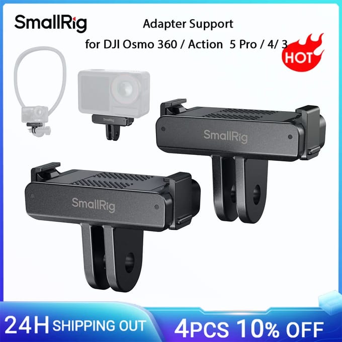 SmallRig 5813 Quick Release Mount Adapter for DJI Osmo 360 / Action 5 Pro / 4 / 3