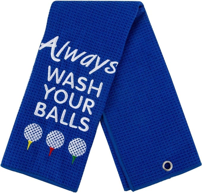 Grappige Golfhanddoek voor Heren - Ideaal Golfaccessoire & Cadeau voor Golfliefhebbers