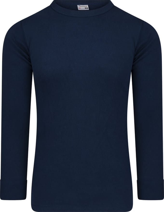 Beeren Heren T-Shirt Lange Mouw - Marine - L