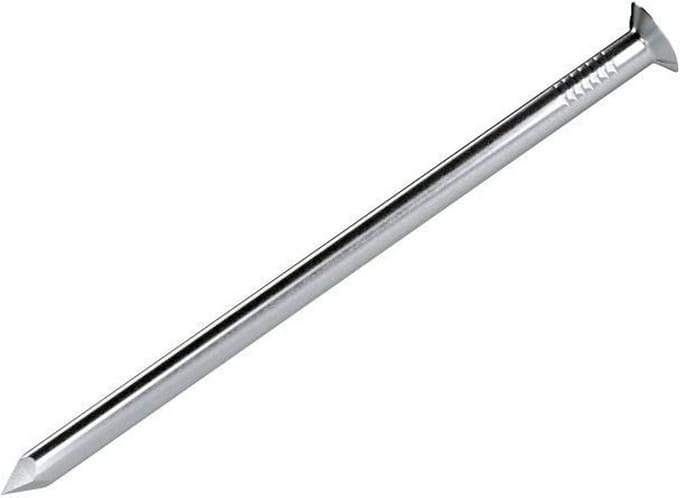 Grote doos blanke draadnagels 3,8 x 100 mm - 5 kg bouw- en montagenagels