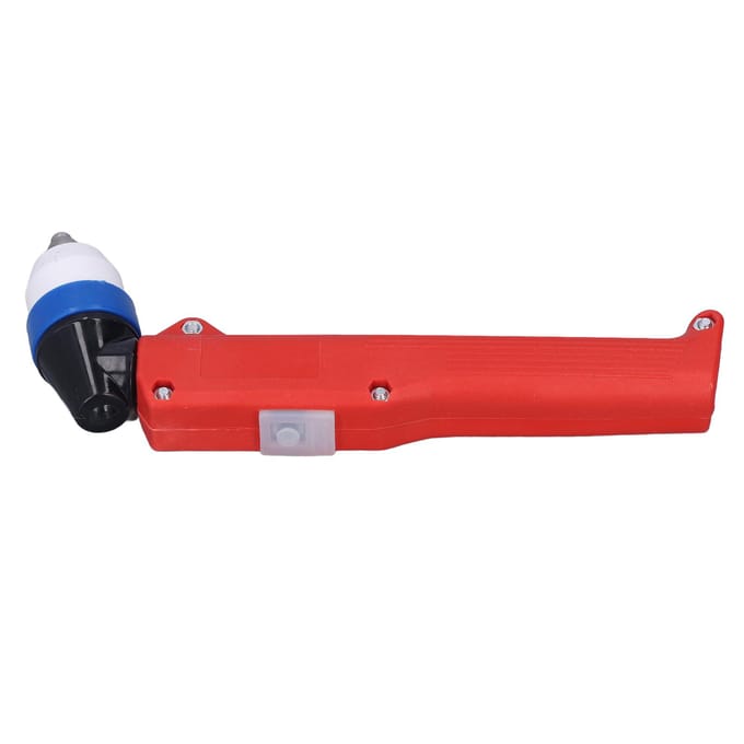 P80 Plasma Snijkop Gebogen Handvat Lasmachine Accessoires met Geleiderol