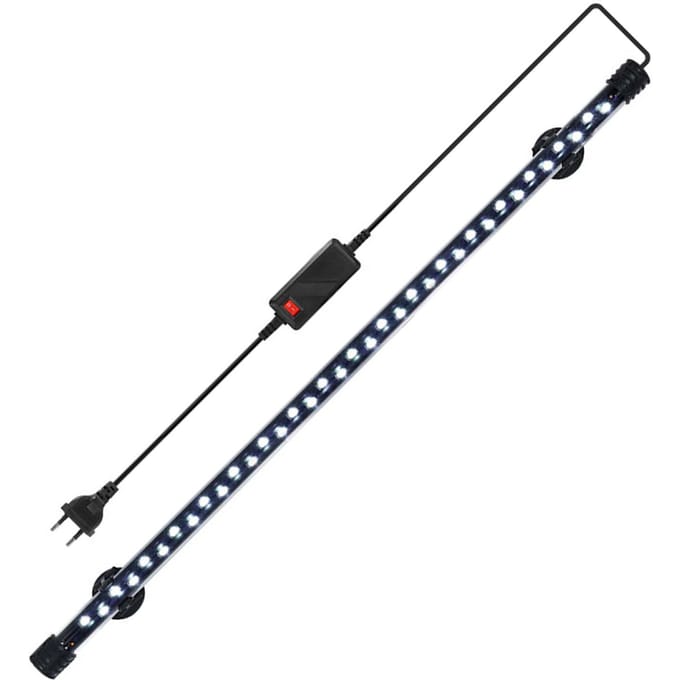 Aquariumverlichting LED Aquariumverlichting Onderwaterverlichting 58cm EU wit