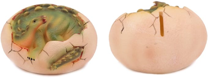 PIA Soft Toys - Stegosaurus ei-spaarpot - 11 cm