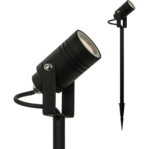 KS Verlichting - Beamy - tuinspot - LED - Aluminium - Modern - GU10 - Zwart