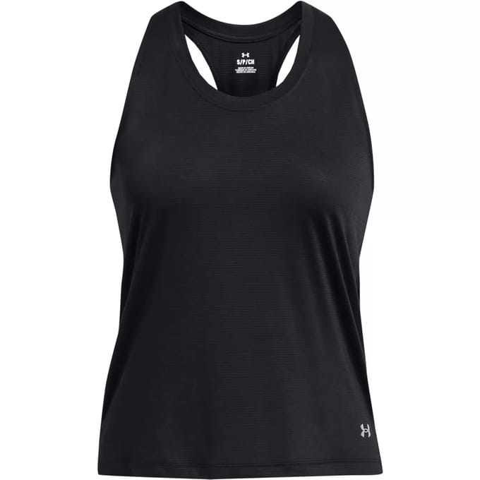 Under Armour Streaker Topje Hardlopen Dames-Zwart