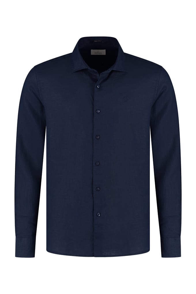 Dstrezzed Jag Shirt Dk. Navy Größe: S | Casual hemden Outlet | Herren | Blau