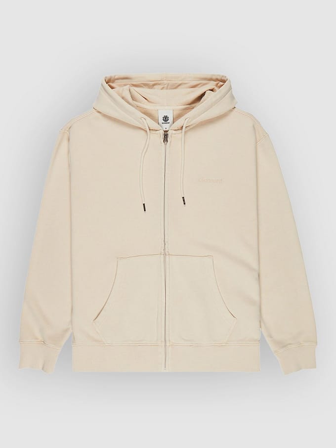 Hooded sweatshirt met rits Element Lowcase Pigment