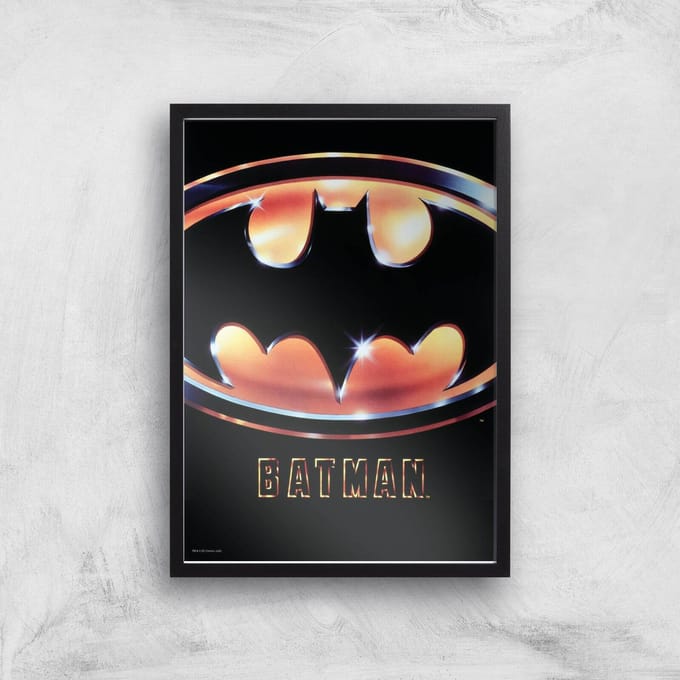 Batman 89 Giclee Art Print - A2 - Black Frame