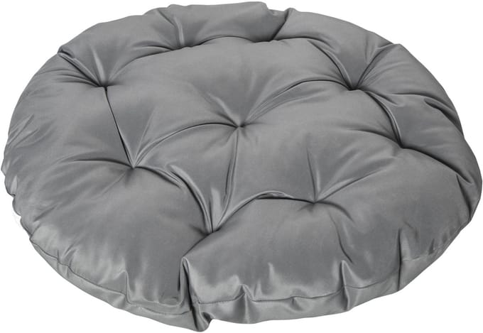 Outsunny Rotan Draaistoel - Geweven Hars - 87x97x86cm - Grijs