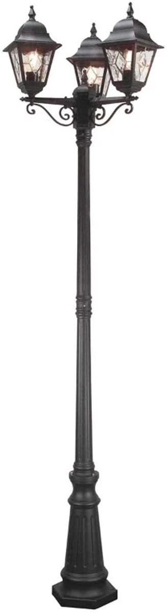 Elstead Lighting LED Tuin Pilaar Norfolk | 3X E27 Max 60W | IP44 (Outdoor) | Black
