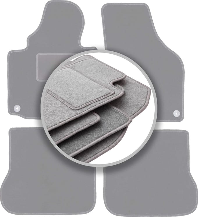 Grijze automatten voor: Volkswagen Caddy 2K minivan (2004-2010)