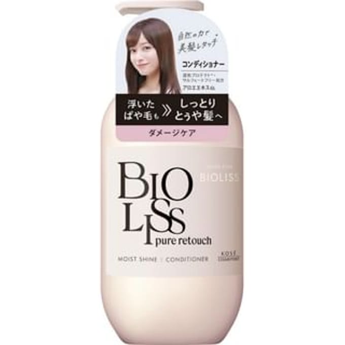 Kose - Bioliss Pure Retouch Moist Shine Conditioner 480ml