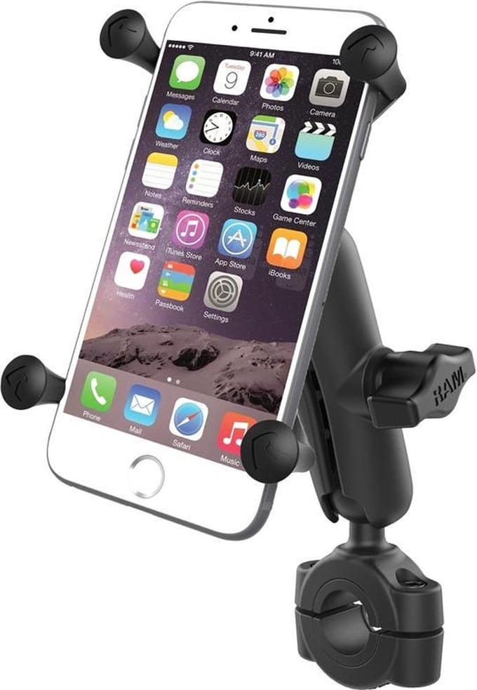 X-grip large smartphone stuurmontage RAM Mounts tot ø25,4 mm