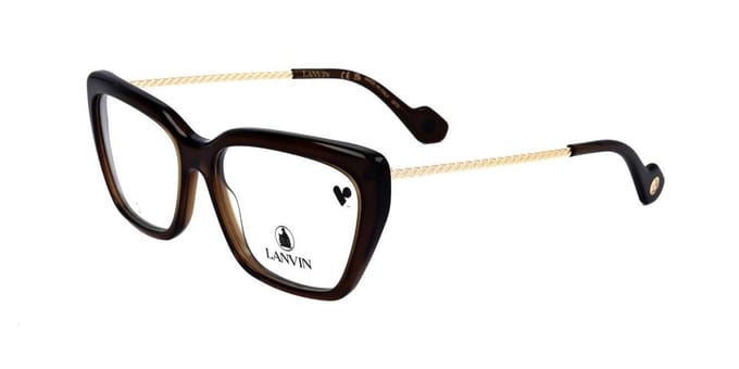 Lanvin LNV2632 Khaki 55/15/140 WOMAN Brilmonturen