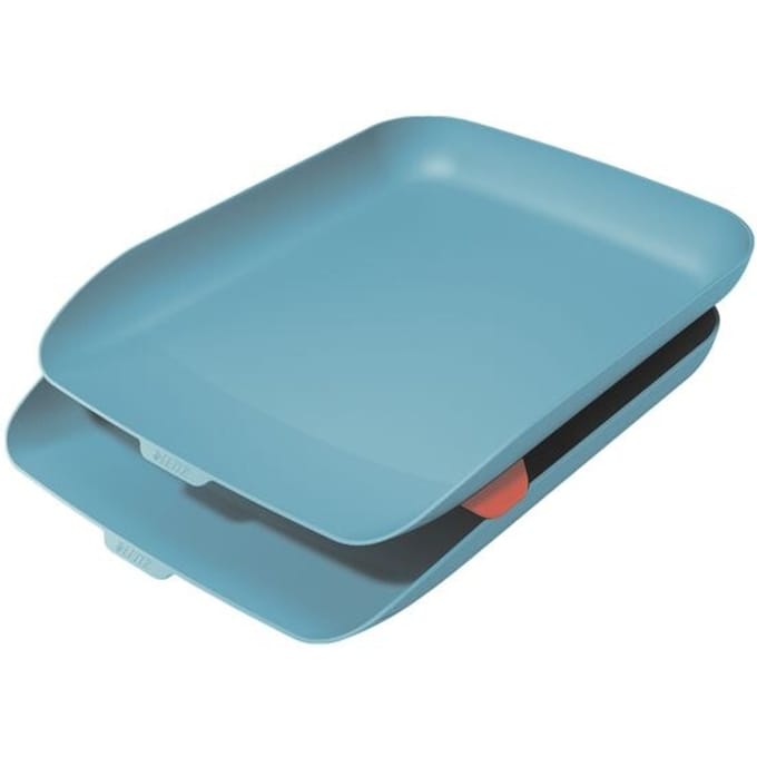 Leitz Cosy brievenbak, set van 2 Sereen blauw