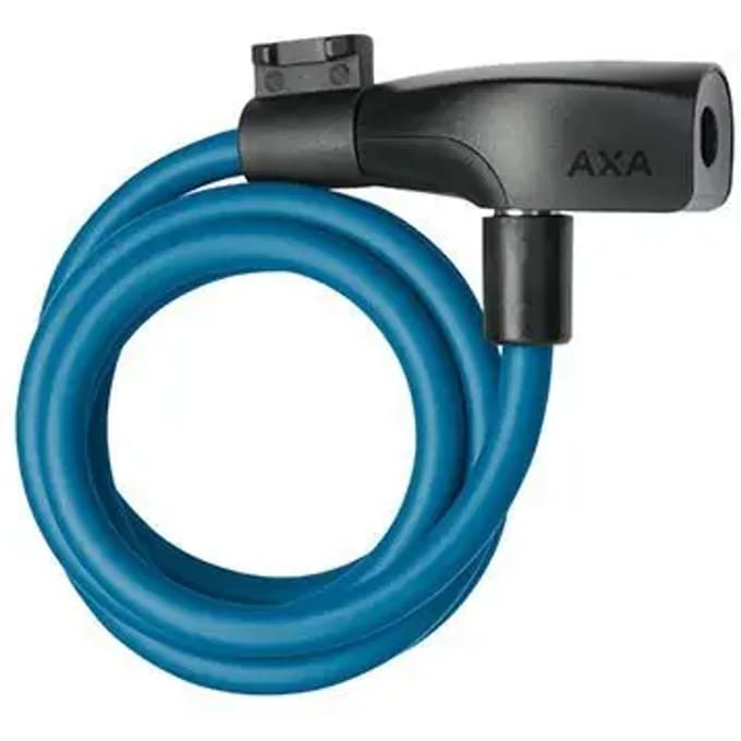Axa Kabelslot Resolute - Blauw - Lengte 120cm Ø8mm