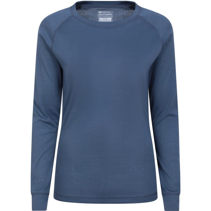 Mountain Warehouse Dames/Dames Talus Top met lange mouwen (Donkergrijs)
