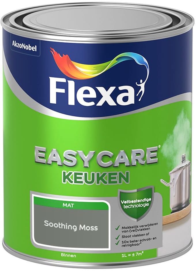 Flexa - Easycare Keuken - Soothing Moss - Mengverf - 1 L