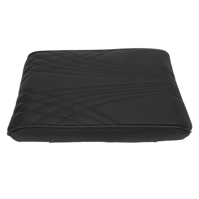 Auto Middenconsole Hoes Microvezel Leer Memory Foam Voering Beschermend Antislip Armsteun black