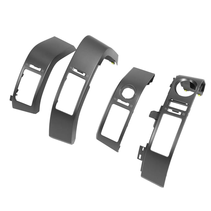 AC Dashboard Ventilatierooster Cover Trim 55670?47060 Centrale Console Luchtuitlaat Frame Plaat Paneel voor Prius 2004 gray