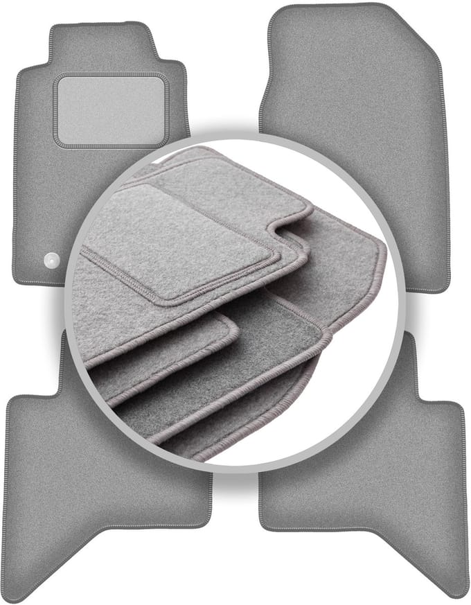 Grijze automatten voor: Isuzu D-MAX II pick-up (2011-)