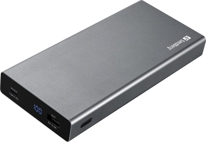 Sandberg Powerbank USB-C PD 100W 20000 - 20000 mAh