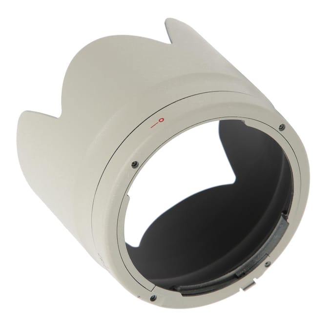 ET-87 Omkeerbare Zonnekap Beschermer voor Canon EF 70-200mm F2.8 USM IS II Lens beige