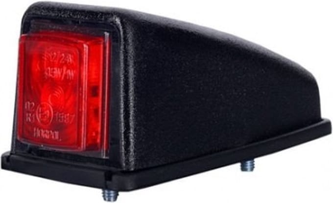 Zijmarkeringslicht - 12/24V - Rood - LD223