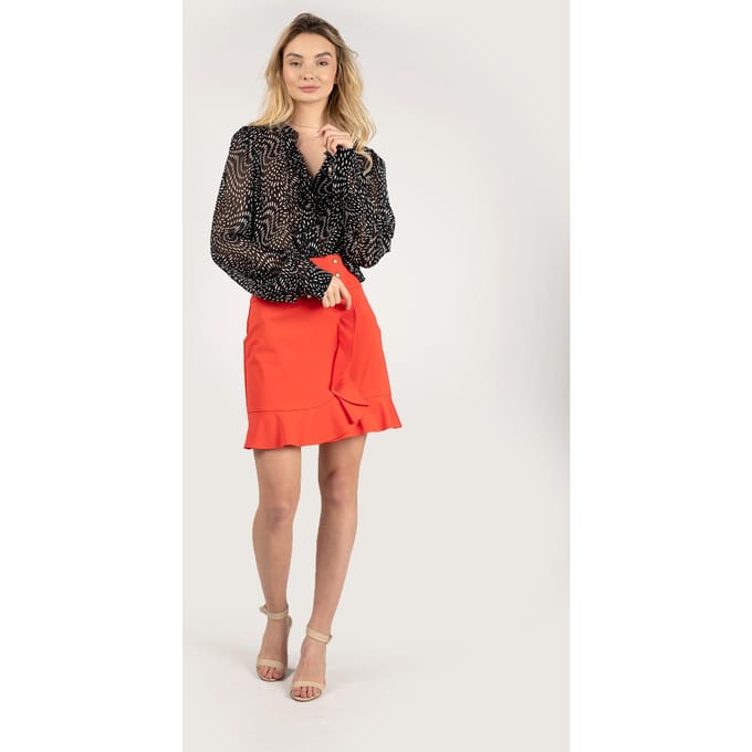Pinko rok Chiacchierone Vrouw rood