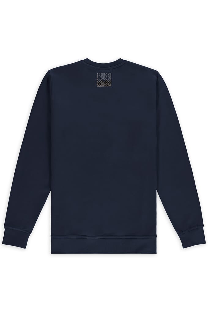 ASPACT Benja Crewneck Blue Taglia: S | Maglioni a maglia Outlet | Unisex | Blu