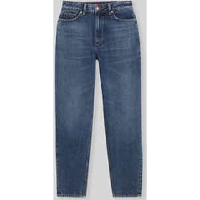 mom fit jeans van puur katoen in 5-pocketmodel