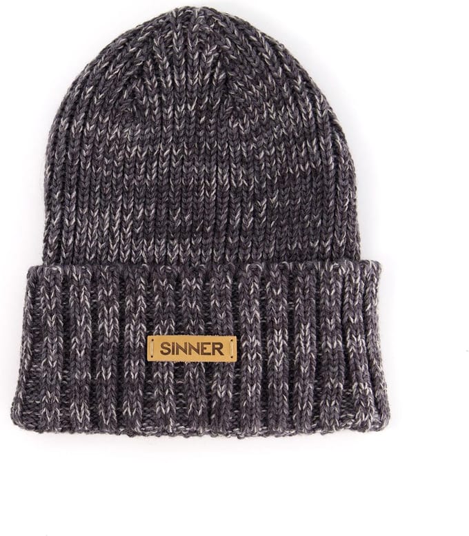 Sinner beanie - Avelin beanie / muts - grijs gemeleerd - one size