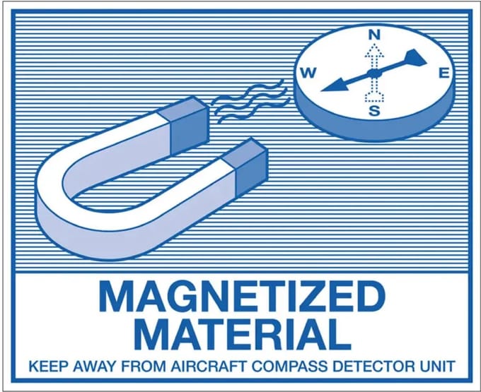 Magnetized material sticker | 11 x 9 cm