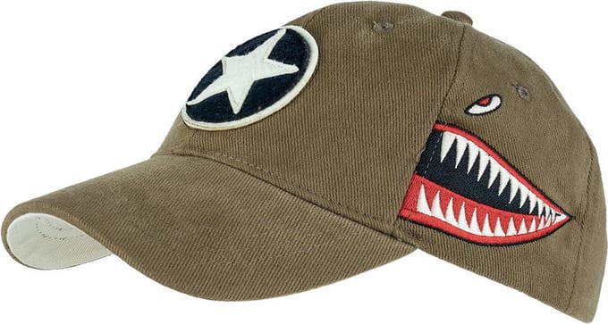 Fostex Baseball Cap Brushed P-40 curtiss