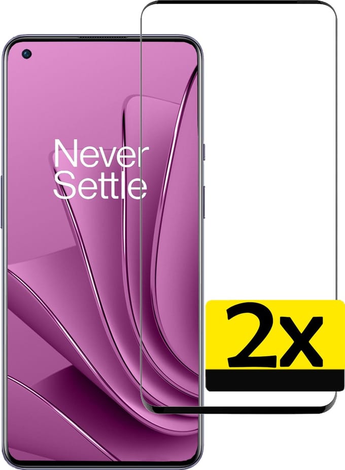 Screenprotector - Geschikt voor OnePlus 10 Pro - 2 Stuks - Full Cover - Beschermglas - Gehard Glas - Tempered Glass - Screen Protector