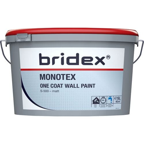 Bridex Monotex muurverf extra dekkend mat 5L wit