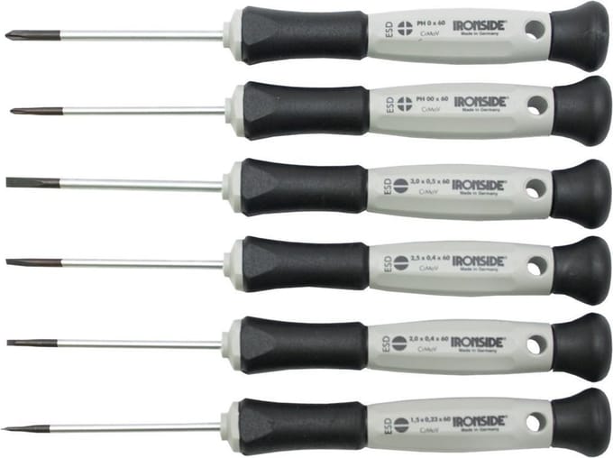 Ironside 1872122 Schroevendraaierset - 6 delig