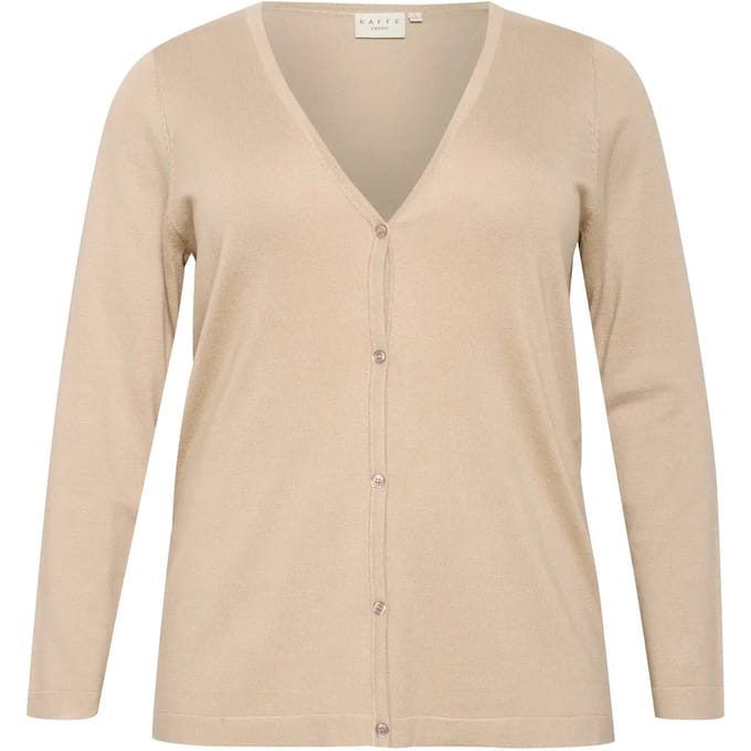 Dames cardigan met knopen KAFFE Curve Farsia