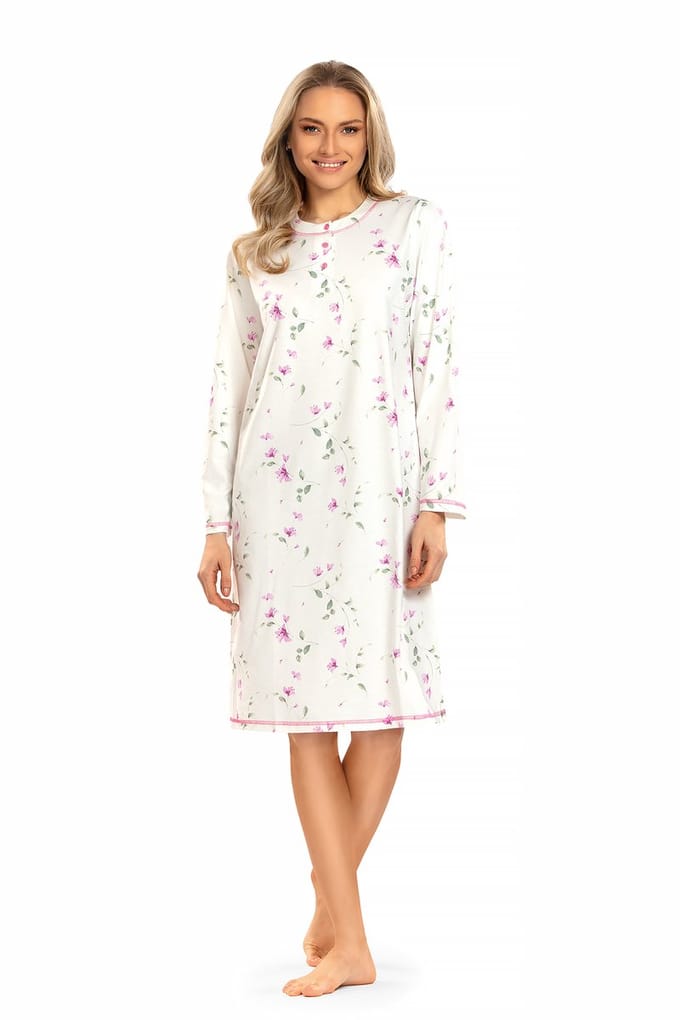 Dames Nachthemd Autumn Flowers - Comtessa