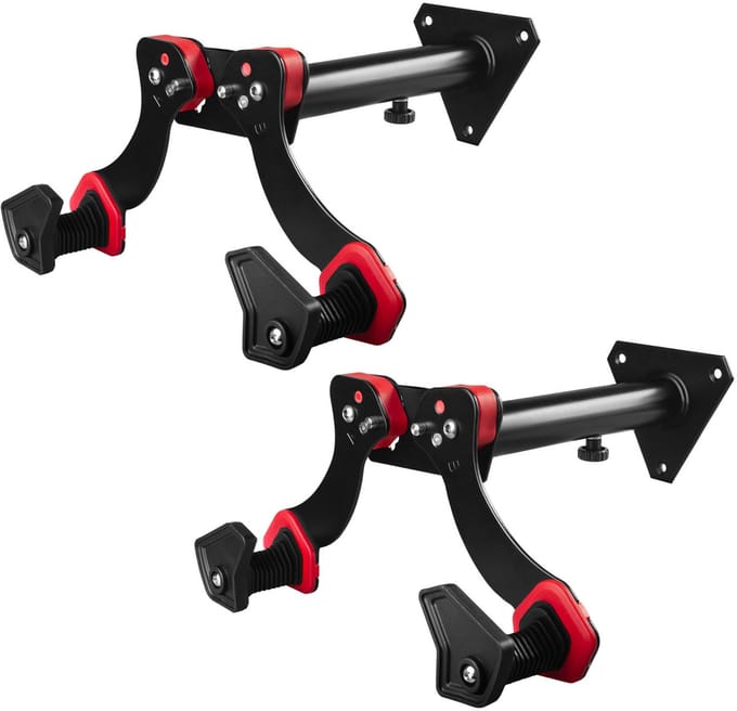 Maclean MC-449 - Set van 2 Fiets muurbeugel - Fietshouder - max. draagvermogen 30 kg