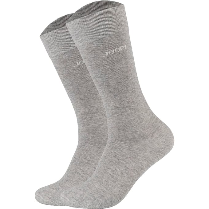 JOOP! Sokken Unisex premium essential organic cotton Socks 2p Set van 2
