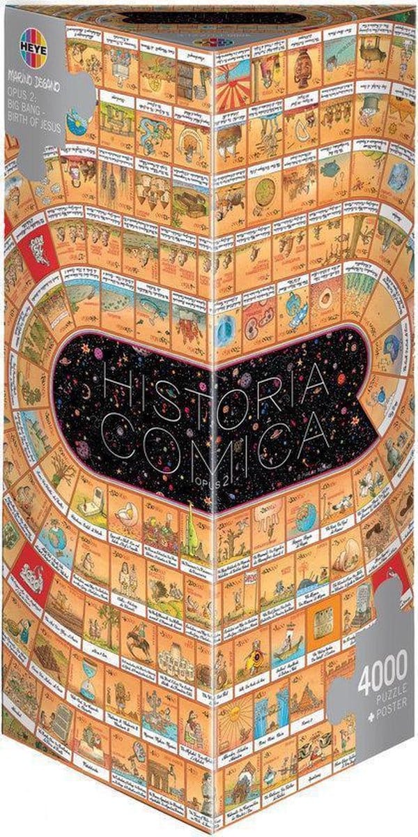 Historia Comica Opus 2, Degano - Legpuzzel - 4000 Stukjes