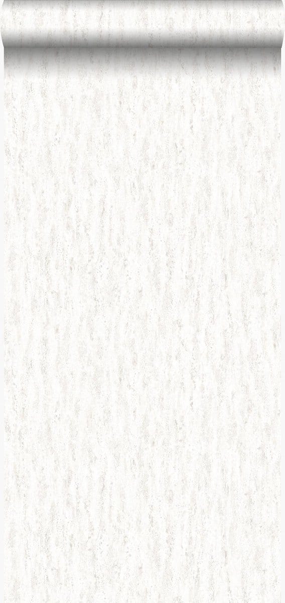 Origin Wallcoverings behang travertin natuursteen gebroken wit - 347584 - 53 cm x 10,05 m