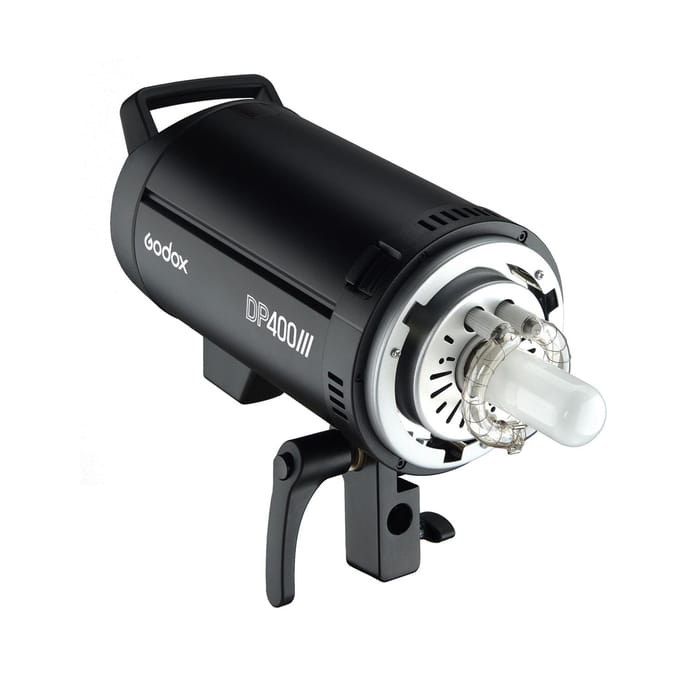 Godox DP400III Professionele Studio Flitslamp 400Ws 2.4G Draadloos X-systeem Stroboscoopverlichting met EU Plug zwart