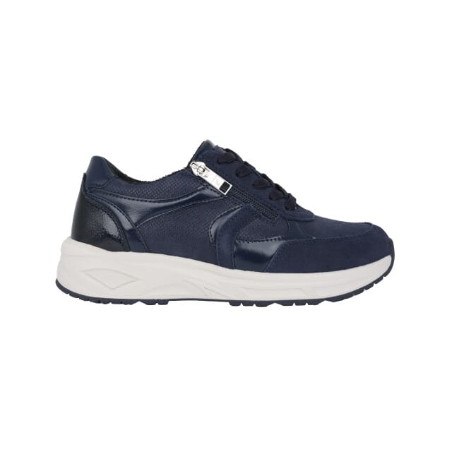 Waldläufer H-Jill - dames sneaker - Blauw - maat 37 (EU) 4 (UK)