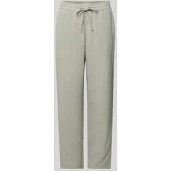 Jogpants met elastische band en steekzakken