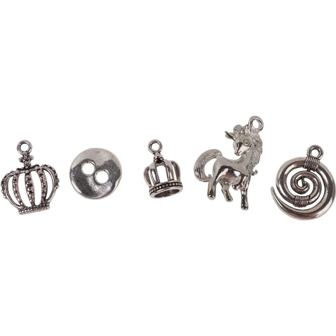 VBS Charms-Decoratieve hanger-Mix "Unicorn and Co"