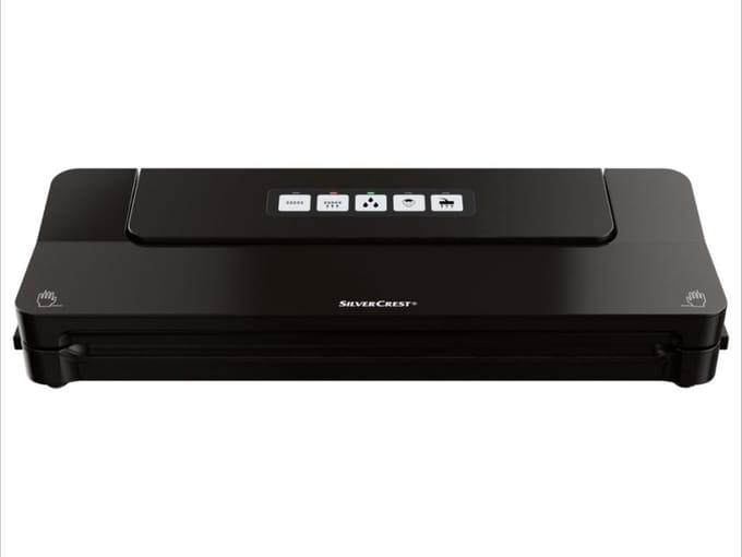 Silvercrest Kitchen Tools Vacumeermachine Zwart - 125 W - Inclusief: 3 m folierol - BPA-vrij -